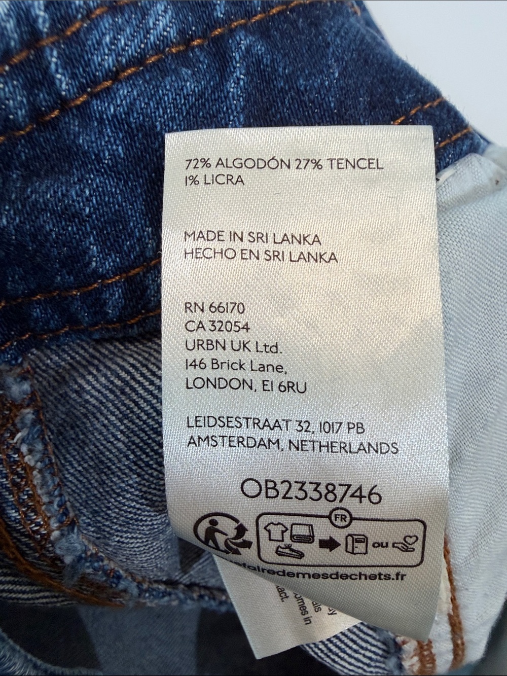 Anthropologie Pilcro Lex Jeans Size 26 High Rise Tapered Dark Denim - Picture 13 of 15